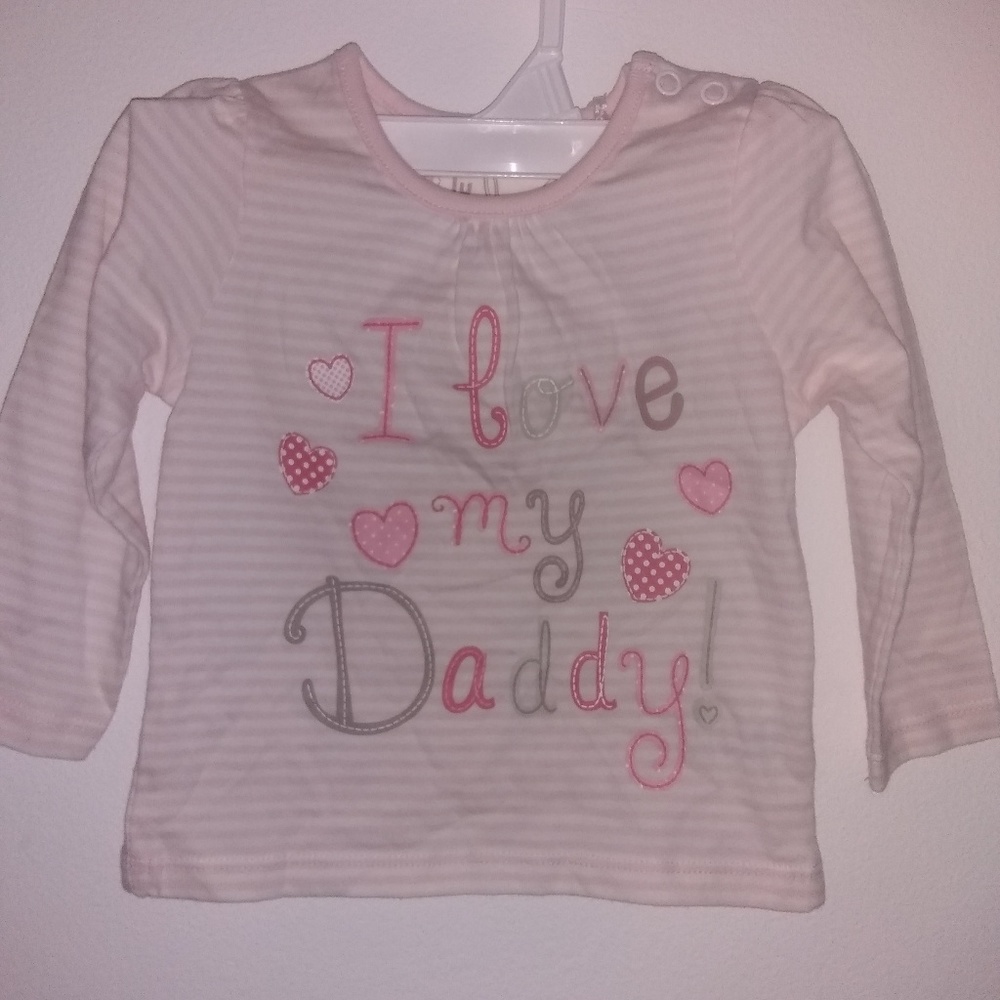 Tu " I love my Daddy" shirt